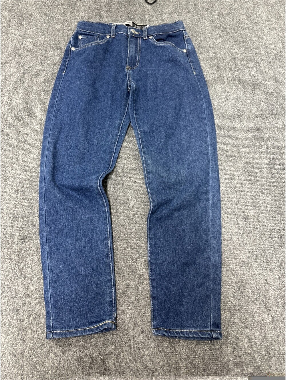 Silver tab Levi’s Denim  Mini Mom Jeans Size 12 Reg
